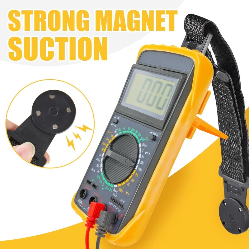 Vincreem 4 Sets Magnetic Hanging Strap Compatible with Fluke Hanging Loop Strap Magnet Kit Instruments Multimeter Accessories - Image 3